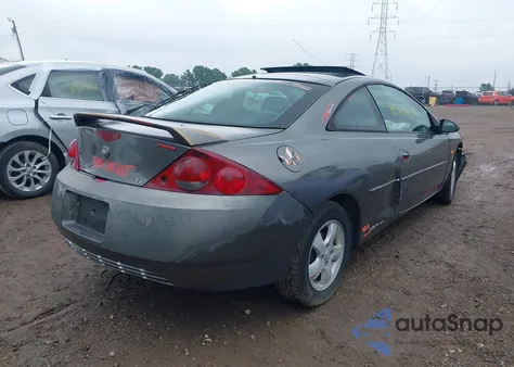 2002 Mercury Cougar V6 from USA, damaged, VIN 1ZWFT61L925618994